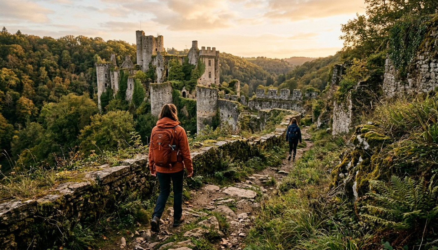 Pourquoi les sentiers racontent l’histoire secrète des châteaux oubliés